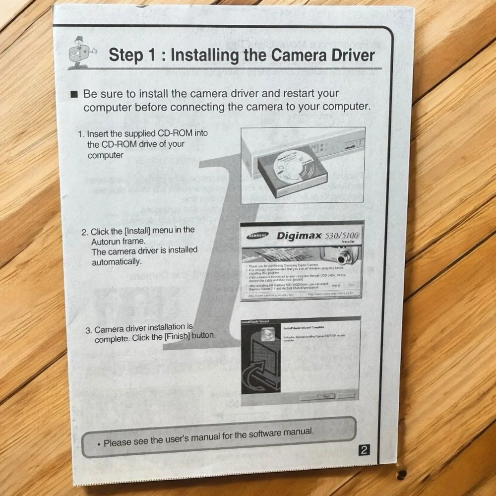 Samsung Digimax 530 5 MP Digital Camera + Box & Accessories – Tested & Working - Picture 14 of 16